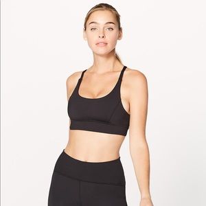 Lululemon Unpadded Sports Bra - Black - Size 4